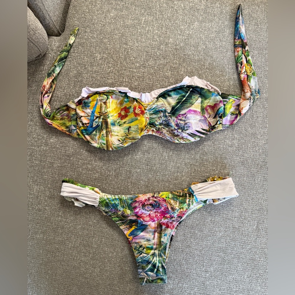 Floral Multicolor Bikini Set